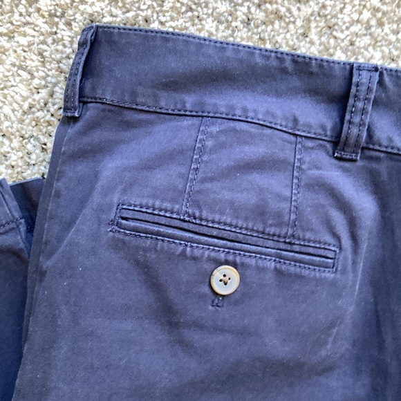 Talbots The Weekend Chino Navy Blue Size 10 - Picture 4 of 10